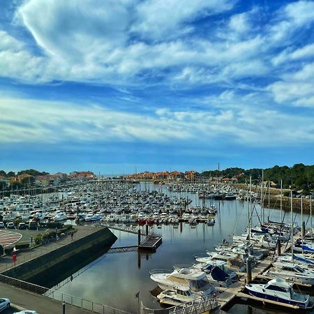 Port Sud - T3 En Duplex Avec Vue Panoramique Sur Le Port De Capbreton Appartement Buitenkant foto